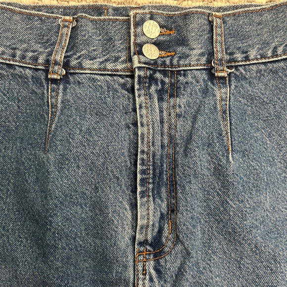 VINTAGE DENIM SKIRT - Picture 2 of 4